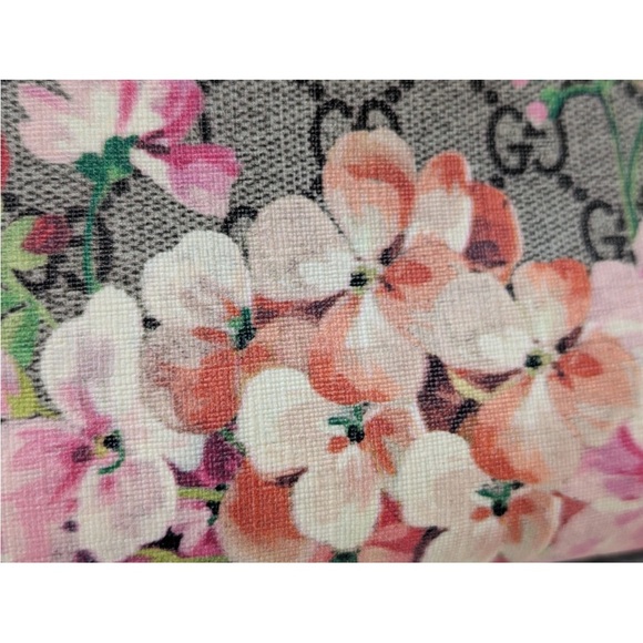 Gucci Floral Satchel Bag - Pink and Green - Picture 16 of 16